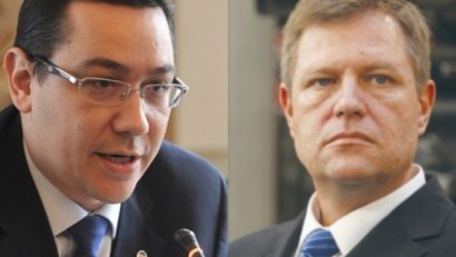 Întâlnire de lucru Iohannis-Ponta la Cotroceni