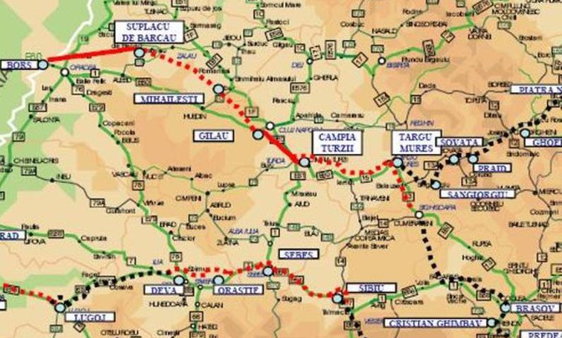 Autostrada Borş-Suplacul de Barcău va fi construită de un consorţiu româno-spaniol