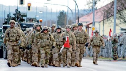 Primii 100 de militari americani din cei 1.000 pe care care Statele Unite în vor transfera în ţara noastră, au ajuns deja în România