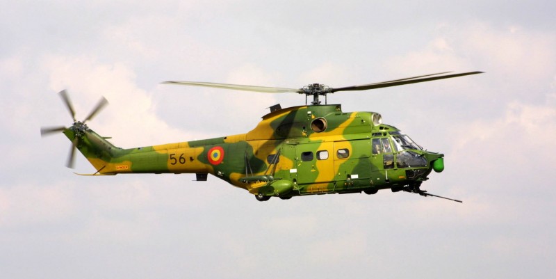 IAR Braşov a livrat către Ministerul Apărării cel de-al treilea elicopter 330 Puma Naval