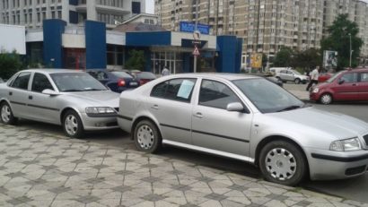 La Brașov au apărut reguli noi pentru expunerea mașinilor de vânzare