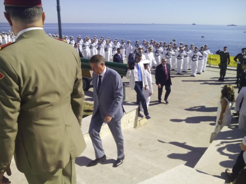 Preşedintele Klaus Iohannis, la festivităţile organizate de Ziua Marinei Române