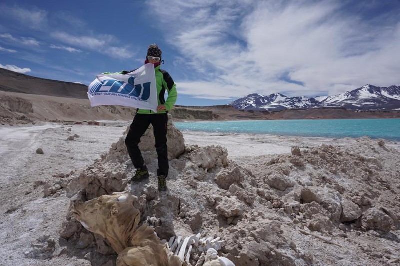 Alpinistă româncă, la doar 13 ani, cu un palmares impresionant.