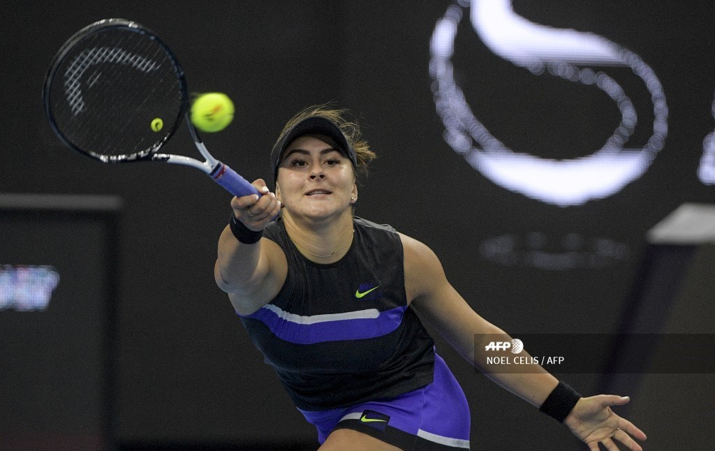 Bianca Andreescu, la turneul pe echipe de la Charleston