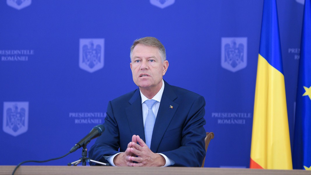 Klaus Iohannis, o declaraţie de presă la ora 17,00