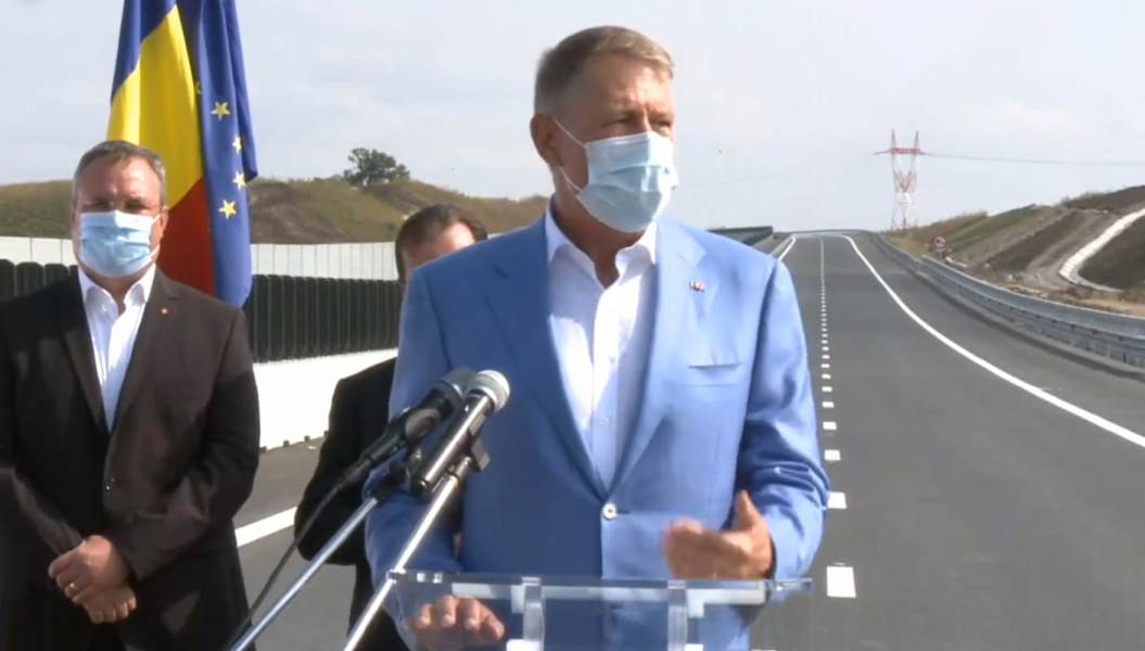 Iohannis: infrastructura din România a rămas mult în urmă, avem încă foarte mult de lucru