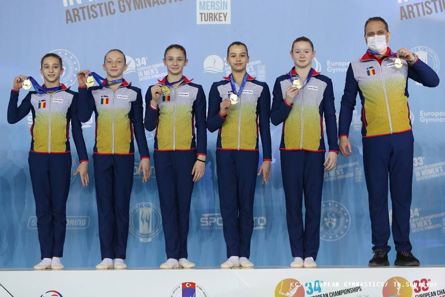 România, campioană europeană la gimnastică junioare