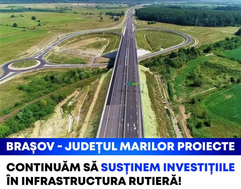 Pas important pentru Autostrada Brașov-Bacău