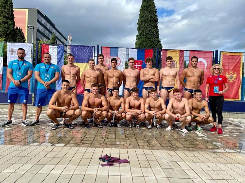 Poloiștii tricolori U19, învinși de Grecia