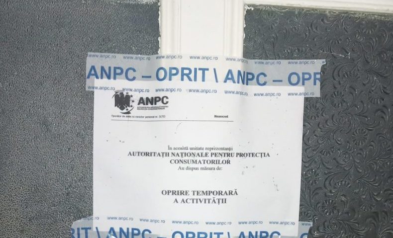 Amenzi aplicate de inspectorii ANPC