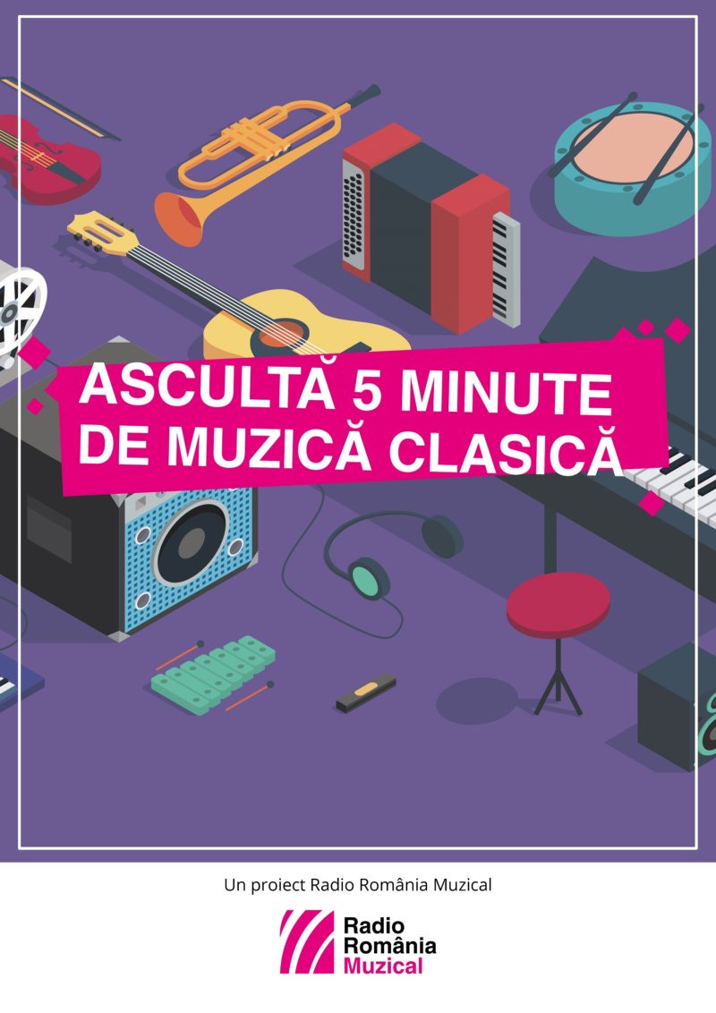 Ascultă 5 minute de muzică clasică – între 1 și 31 octombrie