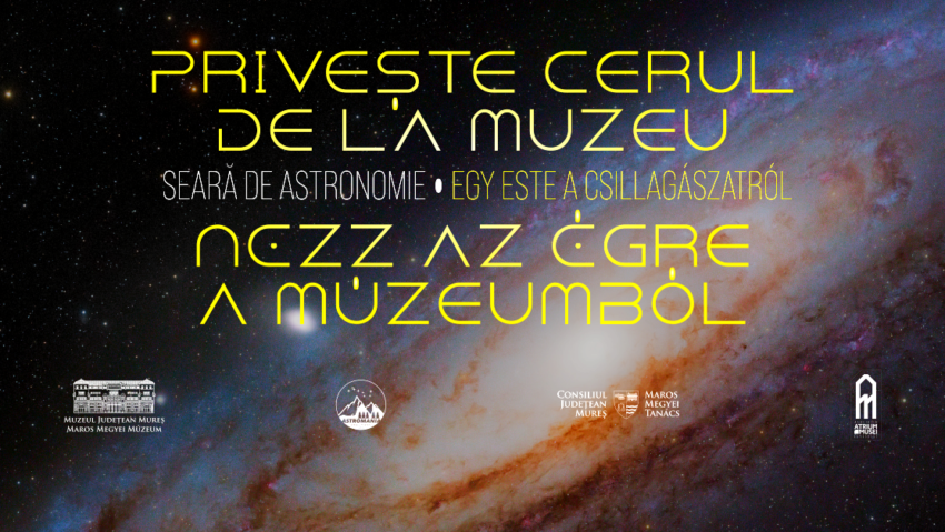 Seri de astronomie la Muzeul Județean Mureș