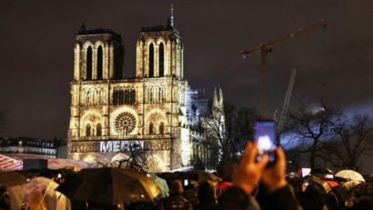 Catedrala Notre-Dame şi-a redeschis porţile, la peste cinci ani de la incendiu