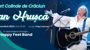 Recital Ștefan Hrușcă la Târgul de Crăciun din Târgu Mureș!