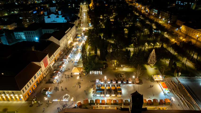 Mâine se deschide Târgul de Crăciun de la Sfântu Gheorghe