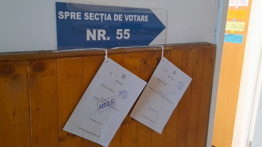 Fără incidente electorale până la această oră în Mureș