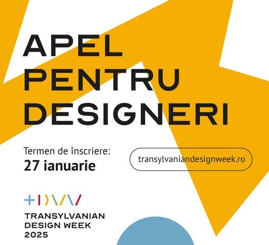 Primăria Miercurea-Ciuc anunţă prelungirea termenului de înscriere la Transylvanian Design Week